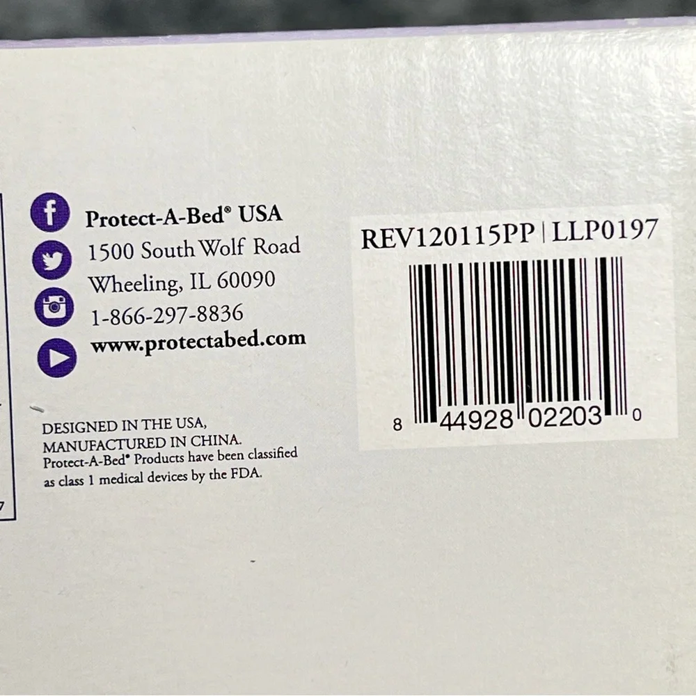 Protect-A-Bed Premier Mattress Protector Twin XL Soft Waterproof College Dorm